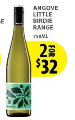 Star Liquor Angove Little Birdie Range offer