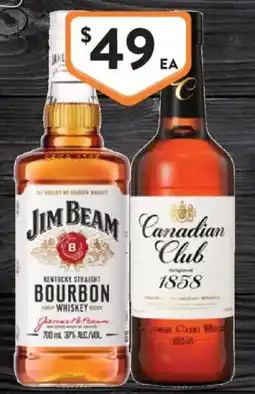 Foodworks Jim Beam Kentucky Straight Bourbon offer