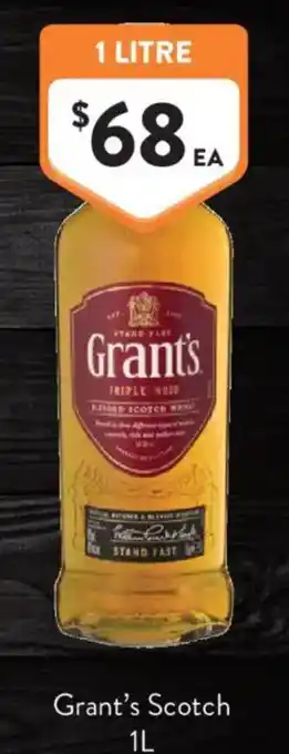 Grant's Scotch
