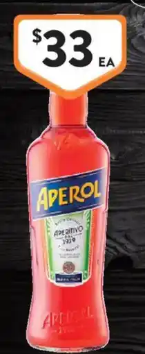 Foodworks Aperol offer