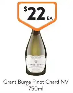 Foodworks Grant Burge Pinot Chard NV offer