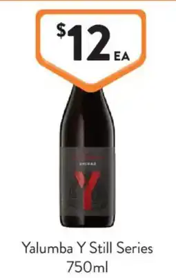 Foodworks Yalumba Y Still Series offer