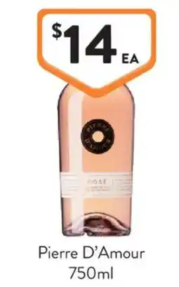Foodworks Pierre D'Amour Rosé offer