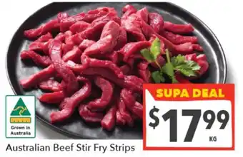 Australian Beef Stir Fry Strips