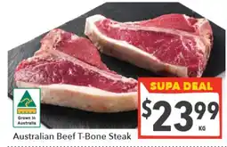 Supa Valu Australian Beef T-Bone Steak offer