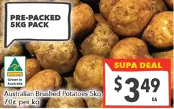 Supa Valu Australian Brushed Potatoes offer