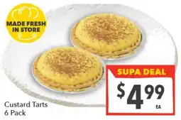 Supa Valu Custard Tarts offer