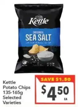 Supa Valu Kettle Potato Chips offer