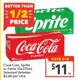 Supa Valu Coca-Cola, Sprite or Fanta offer