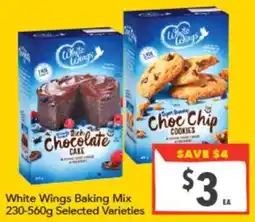 Supa Valu White Wings Baking Mix offer