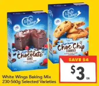 Supa Valu White Wings Baking Mix offer