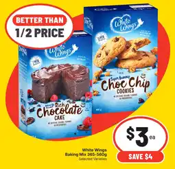 Supa Valu White Wings Baking Mix offer