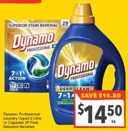 Supa Valu Dynamo Professional Laundry Liquid offer