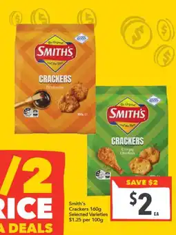 Supa Valu Smith's Crackers offer