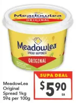 Supa Valu MeadowLea Original Spread offer