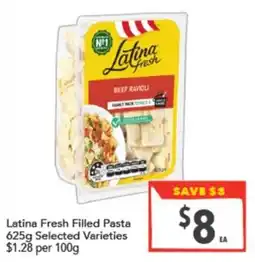 Supa Valu Latina Fresh Filled Pasta offer