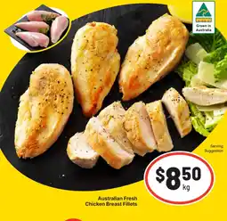 Supa Valu Australian Fresh Chicken Breast Fillets offer