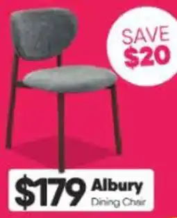 ComfortStyle Furniture & Bedding Albury Dining Chair offer
