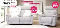 ComfortStyle Furniture & Bedding Harlow 2 Seater Lounge offer