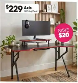 ComfortStyle Furniture & Bedding Axis Gaming Desk offer