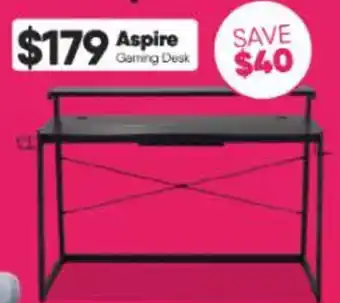 ComfortStyle Furniture & Bedding Aspire Gaming Desk offer