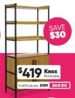 ComfortStyle Furniture & Bedding Knox Bookcase offer