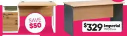 ComfortStyle Furniture & Bedding Imperial 1500 Desk offer