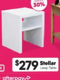 ComfortStyle Furniture & Bedding Stellar Lamp Table offer