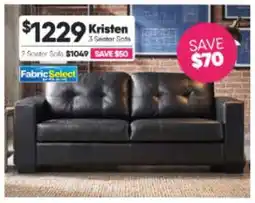 ComfortStyle Furniture & Bedding Kristen 3 Seater Sofa offer