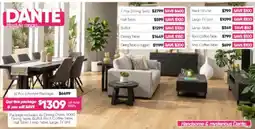 ComfortStyle Furniture & Bedding Dante lifestyle range offer