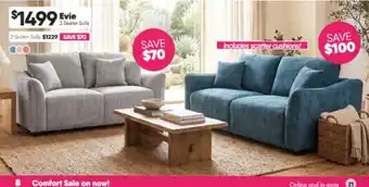 Evie 3 Seater Sofa