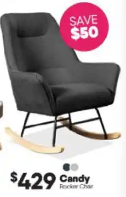 ComfortStyle Furniture & Bedding Candy Rocker Chair offer