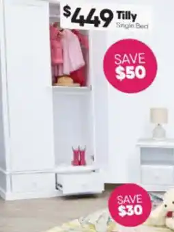 ComfortStyle Furniture & Bedding Tilly Single Bed offer
