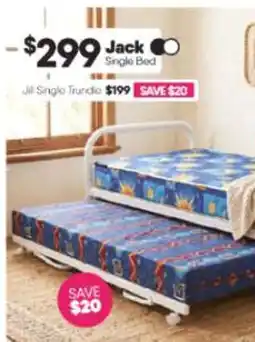 ComfortStyle Furniture & Bedding Jack Single Bed offer