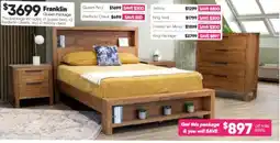 ComfortStyle Furniture & Bedding Franklin Queen Package offer