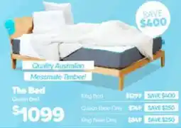 ComfortStyle Furniture & Bedding The Bed Queen Bed offer