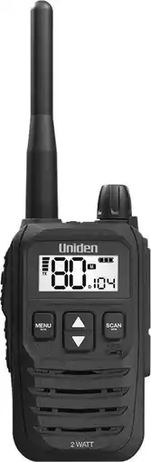 Autobarn Uniden 2W 80CH Handheld UHF offer