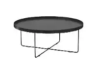 LivingStyles Hover Tray Top Round Coffee Table, 90cm offer
