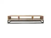 LivingStyles Carinda Reclaimed Elm Timber & Steel TV Unit, 220cm offer