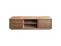 LivingStyles Bora Marri Timber 4 Drawer TV Unit, 180cm offer
