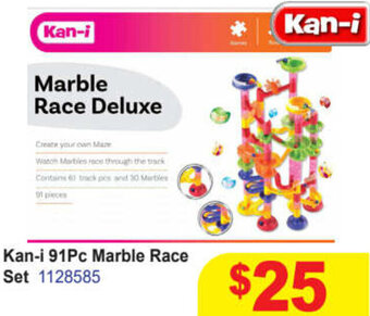 Mr Toys Kan-i 91Pc Marble Race Set offer