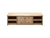 LivingStyles Ramsey Mountain Ash Timber 2 Door TV Unit, 188cm offer