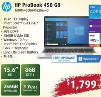 Leader Computers HP Probook 450 G8 offer