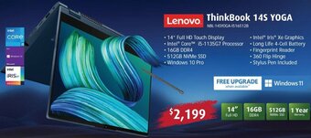 Leader Computers ThinkBook 14s Yoga offer
