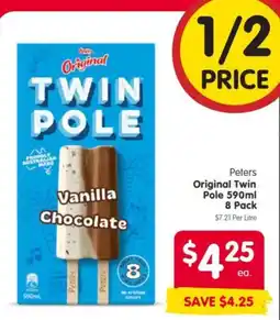 Spar Peters Original Twin Pole offer
