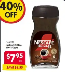 Spar Nescafe Instant Coffee offer