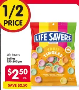Spar Life Savers Lollies offer