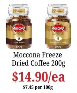 Farmer Jack's Moccona Freeze Dried Coffee offer