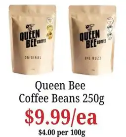 Farmer Jack's Queen Bee Coffee Beans offer