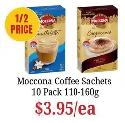 Farmer Jack's Moccona Coffee Sachets offer
